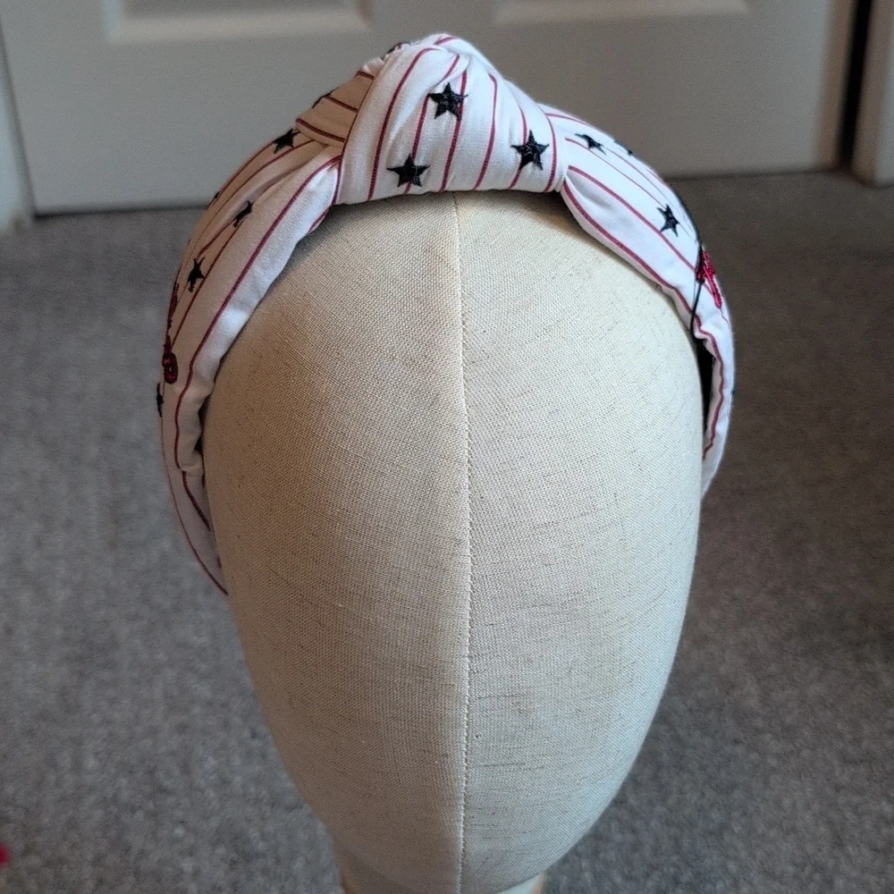 Lele Sadoughi Philadelphia Phillies Top Knot Headband NWT